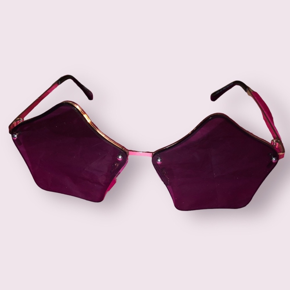 COPY - Gold & Black Star Sunglasses